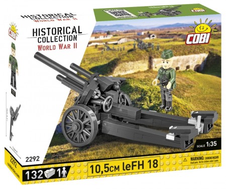 Cobi 2292 10,5cm leFH 18 - 130 deler